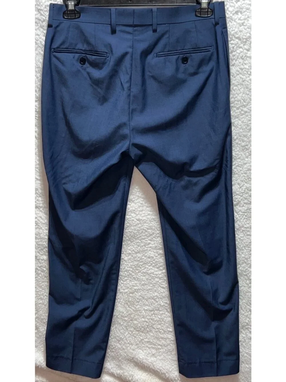 2 pc Calvin Klein Mens Blue Suit Two-Button Blazer 38R w Dress Pants 32W x32 - Picture 10 of 11